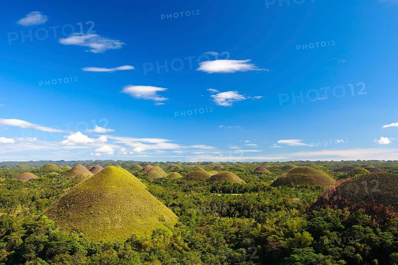 Asia, Philippines, Bohol, Chocolate Hills, Chocolate Hills, Bohol, Philippines