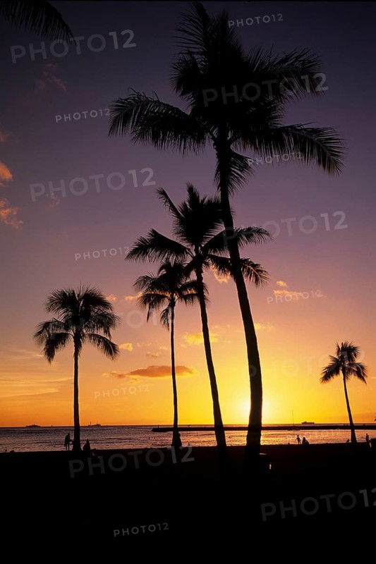 Honolulu Beach - Hawaii, Honolulu, Hawaii, United States