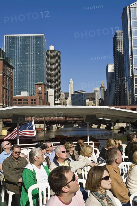 Architecture Tour of Downtown Skyline Chicago, Illinois