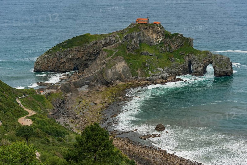 San Juan de Gaztelugatxe, Game of Thrones filming location, Basque Country, Spain