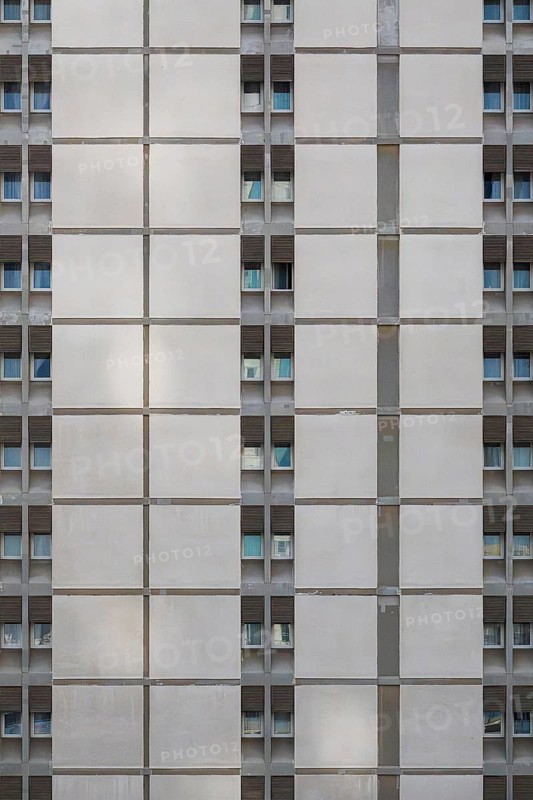 Facade apartment block, Dubai, United Arab Emirates, UAE