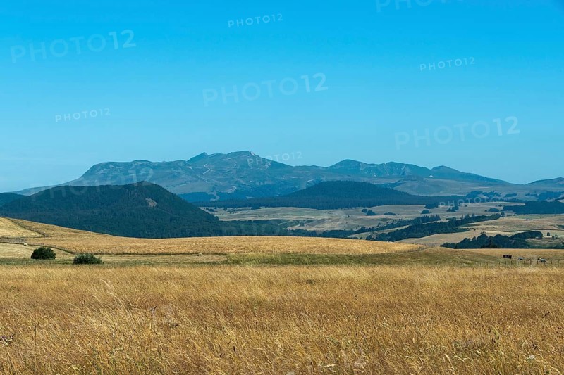Sancy Massif. Auvergne volcanoes natural park. Puy-de-Dome department. Auvergne-Rhone-Alpes. France