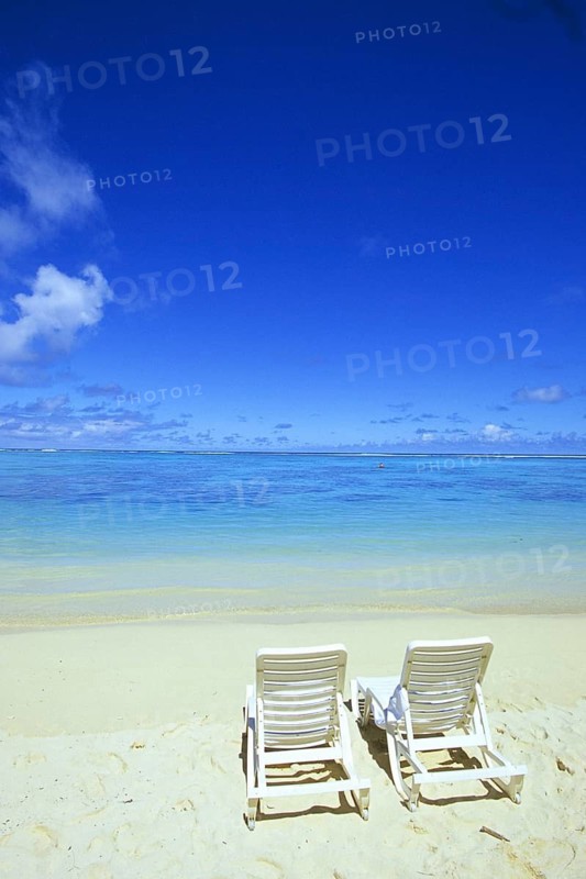 Palm Beach - Cook Islands - Sun Lounger, Cook Islands