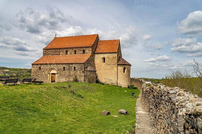 Fortified church of St. Michael in Michelsberg or Cisnadioara, Transylvania, Romania