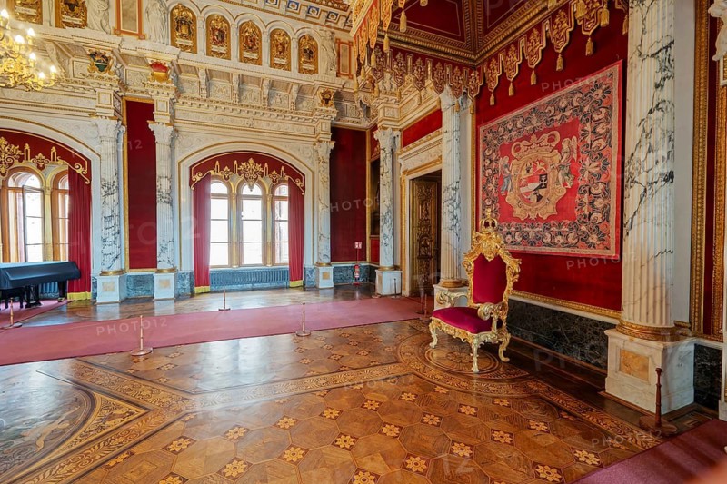 Interior view of Schwerin Castle Germany