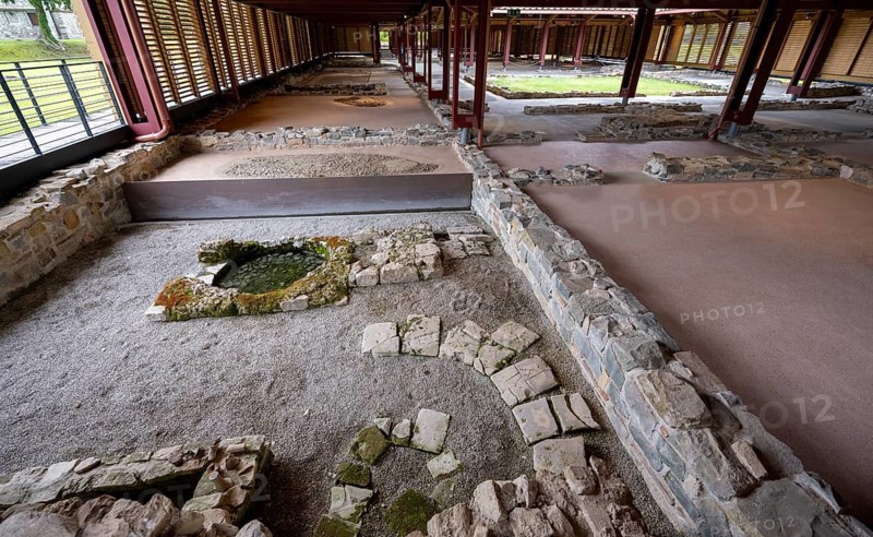 Ancient Roman villa, Domus di Tito Macro, UNESCO World Heritage Site, Aquileia, Friuli, Italy