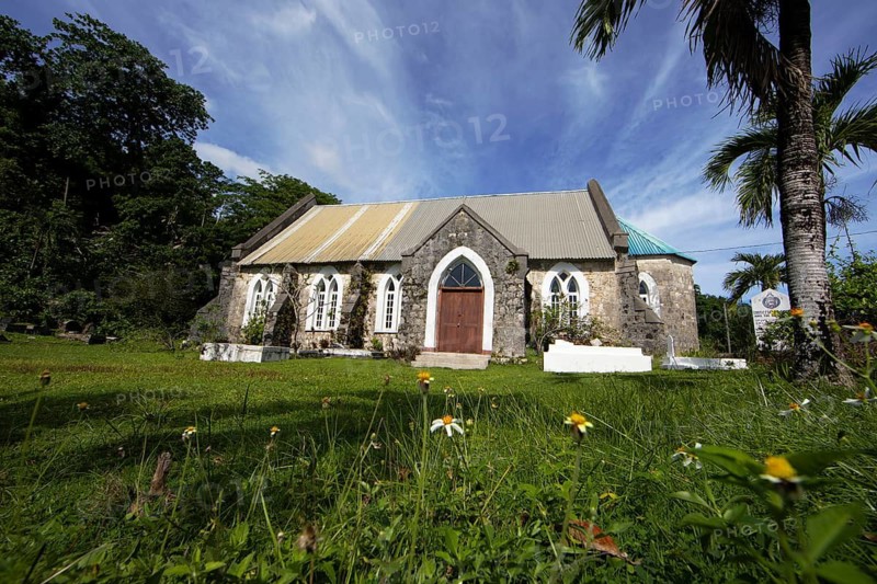 Saint Thomas Anglican Church or Church, Diocese of Jamaica, Portland Parish, Jamaica, West Indies, Caribbean, Central America