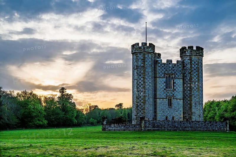 Hiorne's Tower, Arundel, West Sussex, England Europe