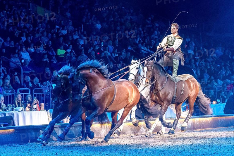 Cavalluna, horse show on Gateway to the Otherworld tour in Berlin's Uber Arena on 17.01.2026