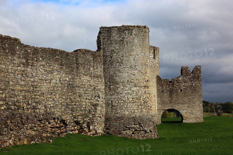 Dunmoe Castle in Navan, An Uaimh, a town in County Meath in Ireland