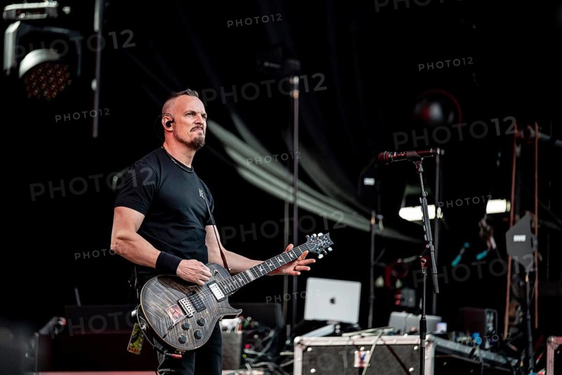 Guitarist Mark Tremonti from the American rock band Alter Bridge live on the Mandora Stage during their performance at Rock im Park auf dem Zeppelin Field in Nuremberg, Germany on 07.06.2026