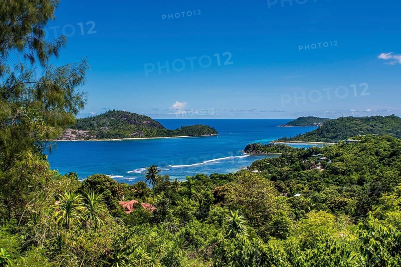 Northwest coast of Mahe, Republic of Seychelles, Indian Ocean