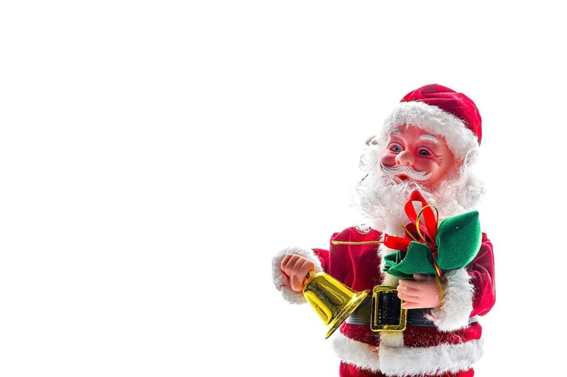 A funny Santa Claus