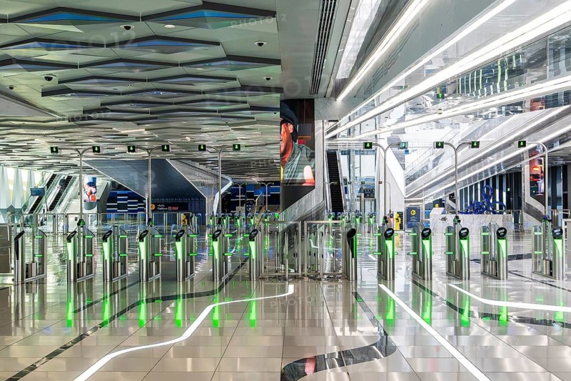 Dubai Expo 2020 Metro Station, Dubai, United Arab Emirates, UAE