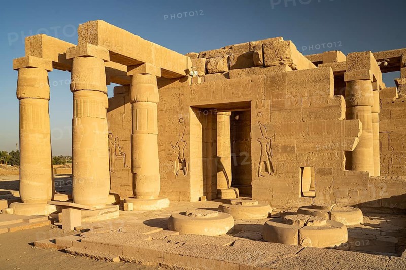 Ramesseum, mortuary temple of Ramesses II in the Theban necropolis near Luxor, Egypt