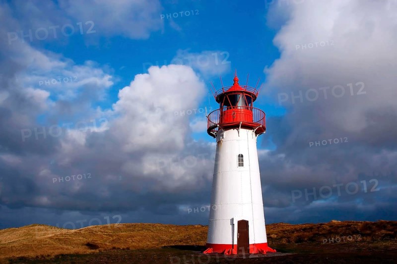 List-West, Westellenbogen, Lister lighthouse, evening atmosphere on the beach, Sylt island, North Sea coast, Schleswig-Holstein, water, groes, Germany, sunset, List, Schleswig-Holstein