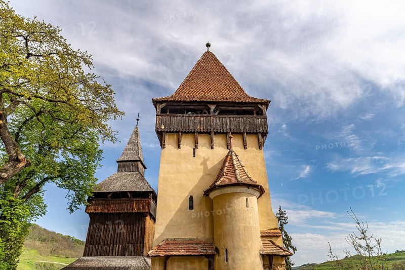 The fortified church of Biertan, UNESCO World Heritage Site in Biertan or Birthälm, Transylvania, Romania