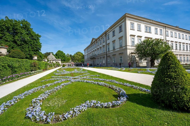 Mirabell Garden and Mirabell Palace, Salzburg, Austria
