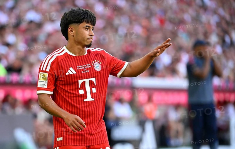 Maycon Cardozo FC Bayern Munich FCB (49) Gesture Football, Telekom Cup, Allianz Arena, Munich, Bavaria, Germany