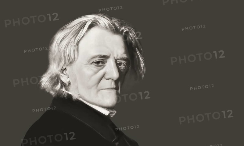 Portrait of Georg Balthazar von Neumayer, Ritter von Neumayer, 1826 – 1909, German polar explorer, geographer and geophysicist, best known for cooperation of meteorology and scientific observations, digitally optimized