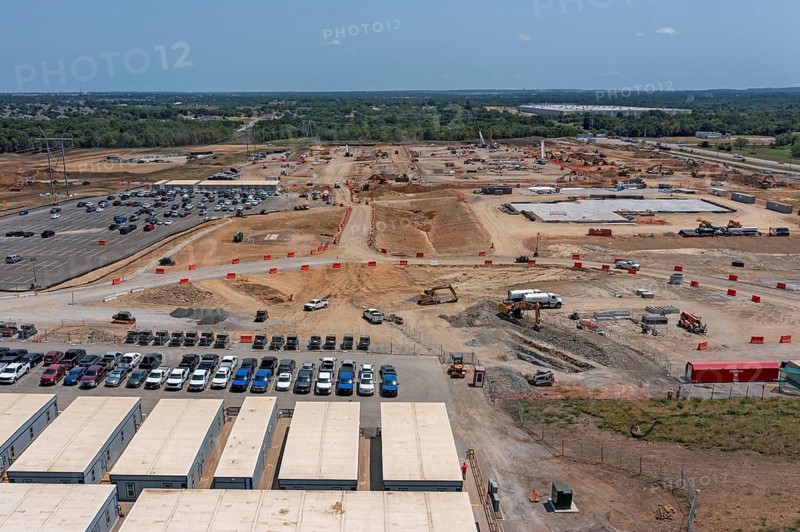Owasso, Oklahoma - Construction of the $1 billion-plus Tulsa County Data Center. Formerly known as Project Clydesdale, the 500-acre hyperscale data center is being built by Beale Infrastructure in a suburb of Tulsa