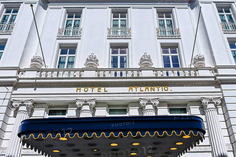 Hotel Atlantic, five-star hotel in Hamburg, Germany +++ editorial use only