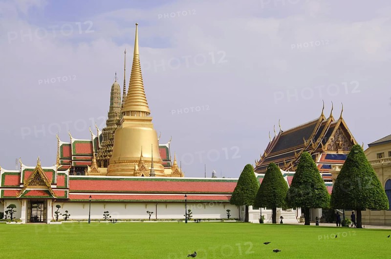 Temple of the Emerald Buddha, Grand Palace Bangkok, Thailand