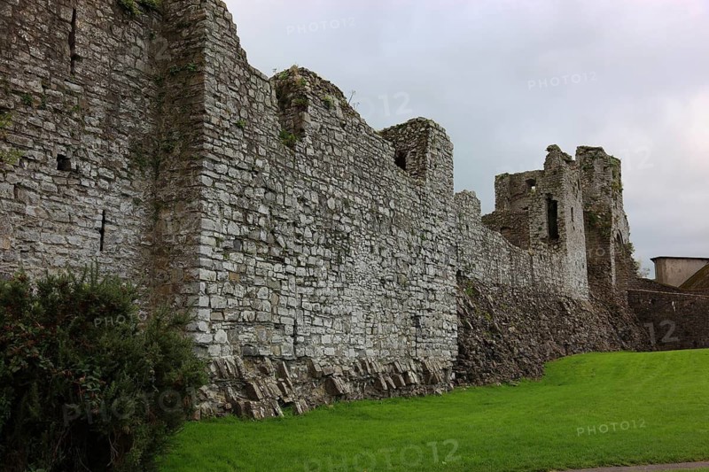 Dunmoe Castle in Navan, An Uaimh, a town in County Meath in Ireland
