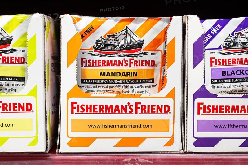 Fisherman's Friend Neck Pastilles Shelf, Bangkok, Thailand