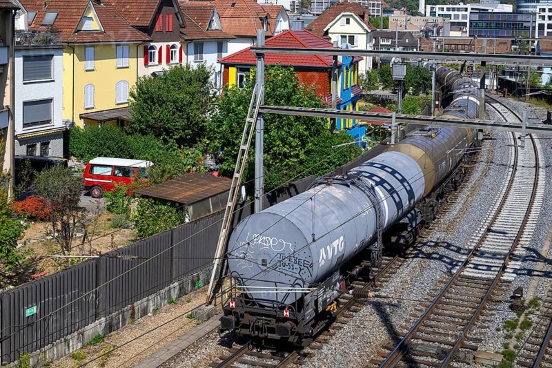 SBB Gütertransport tank wagon, Olten, Switzerland