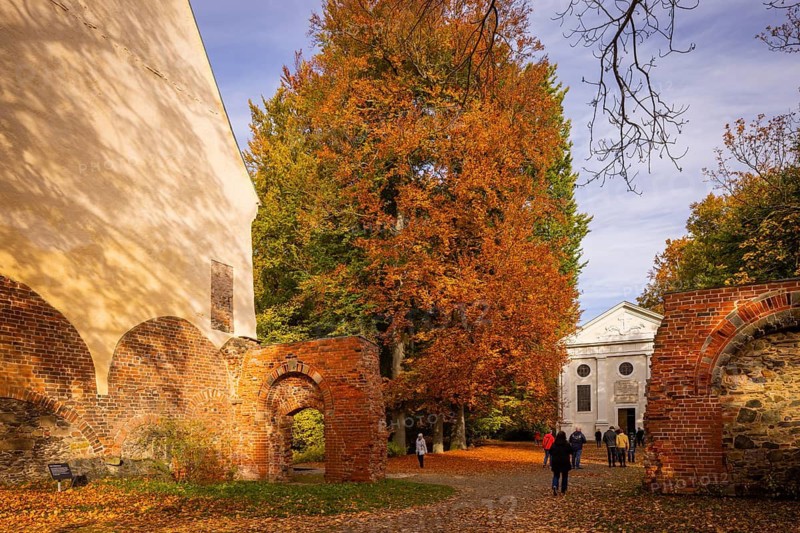 Altzella Abbey is a former Cistercian abbey west of the town of Nossen. In the Middle Ages, it was one of the most important monasteries in Central Germany. The monastery was dissolved as a result of the Reformation, the complex, with its partly well-preserved wall, is now a mixture of romantic park with ruins and renovated buildings. The remains of the monastery have been a listed building since the 1970s, Nossen, Saxony, Germany