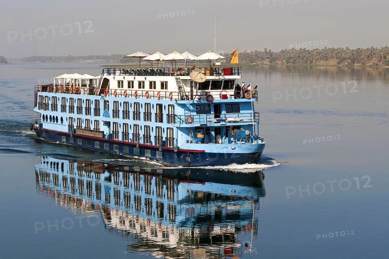 Egypt, cruise ship on the Nile, Nile, Cairo, Egypt