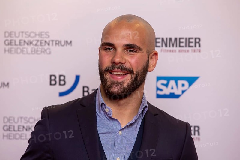 Rose garden Mannheim: Award Night 2024 / Rhine-Neckar Sport Award. Image: Para-Judoka Lennart Saß, bronze medallist at the Paris 2024 Paralympics