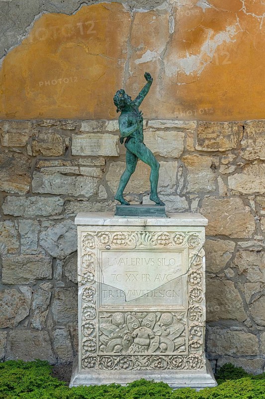 Sculptures in the Roman Baths in Sanssouci Park in Potsdam, Brandenburg, Germany