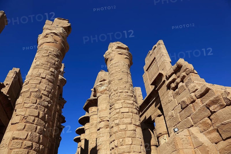 Luxor, Karnak Temple, part of the Temple of Amun in Karnak, Africa, Upper Egypt, UNESCO World Heritage Site
