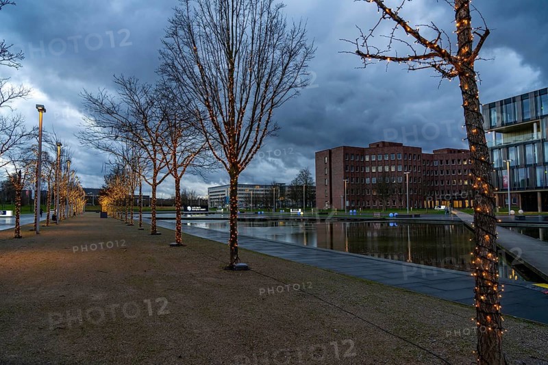 The Ruhr Tech Campus Essen, formerly the Thyssenkrupp Campus, home to the headquarters of Thyssenkrupp, since 2024 other companies such as E.ON and Siemens have been based on the site, Essen North Rhine-Westphalia, Germany