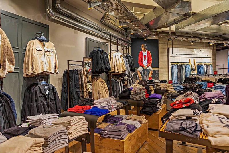 Peek und Cloppenburg store on Tauentzienstraße in Berlin, Germany.