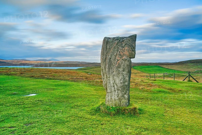 Callanish Standing Stones, Isle of Lewis, Outer Hebrides, Scotland, Great Britain