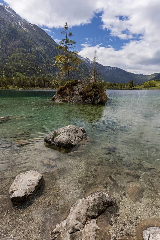 Hintersee, Ramsau, Berchtesgaden National Park, Germany