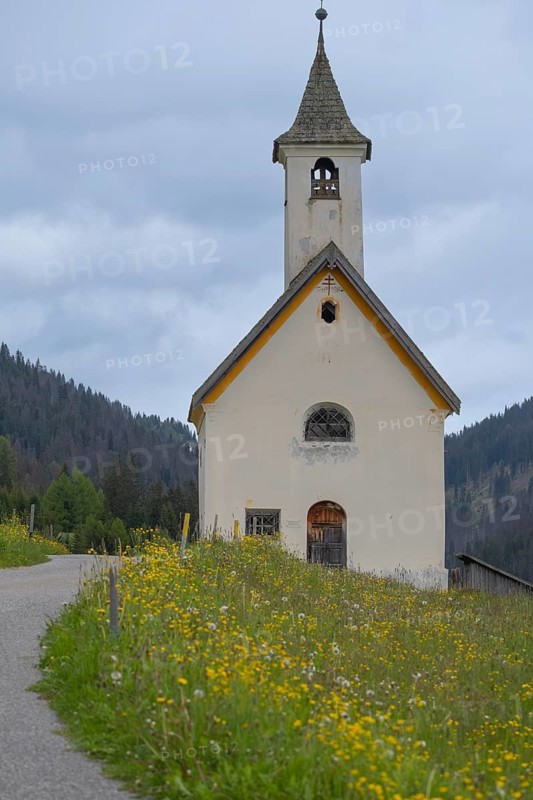 Cappella di Gandelle, Dolomites, Toblach, Bolzano, Italy
