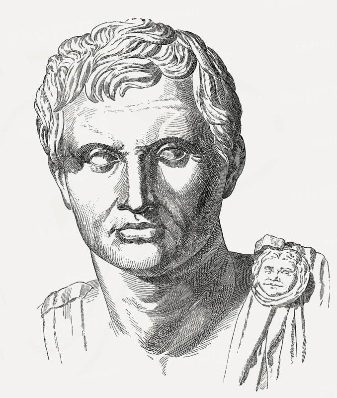Gnaeus Pompeius Magnus, Pompey the Great, 106 BC – 48 BC, political leader of the late Roman Republic