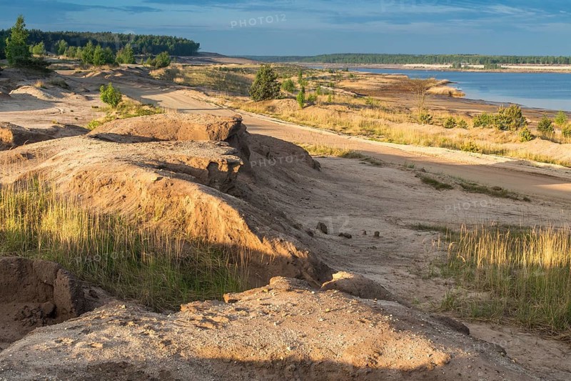 2017, Brandenburg, Germany, Kleinleipischer See, Nabu project, national natural heritage, natural paradise Grünhaus, post-mining landscape, cultivated landscape, Grünhaus, cultural landscape, landscape, landscape