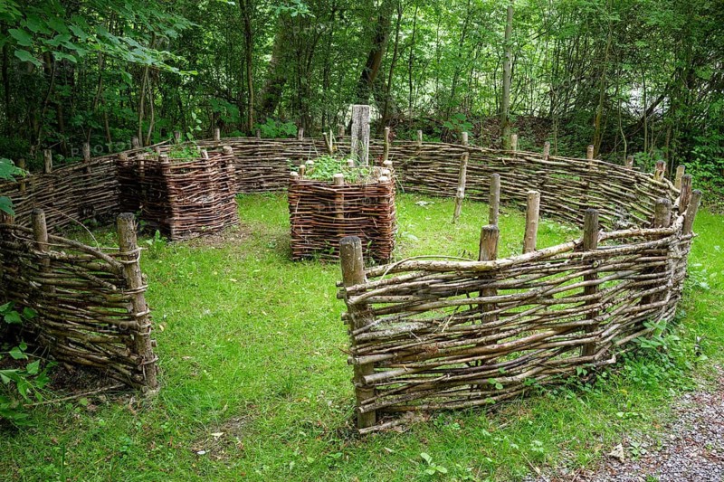 Sacrificial Site, Round Shrine, Roman Empire, Germanic Settlement, Opfermoor Open-Air Museum, Prehistoric Place of Worship, History, Niederdorla, Bailiwick, Unstrut-Hainich-Kreis, Thuringia, Germany