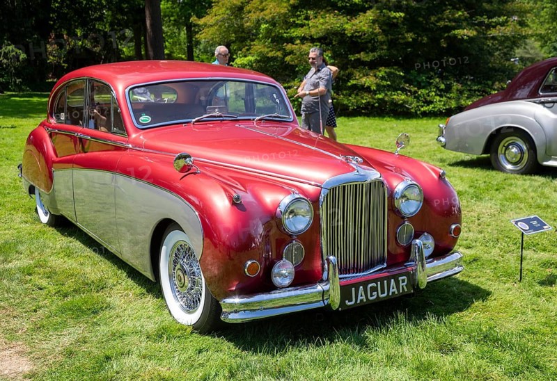 Grosse Pointe Shores, Michigan - The 1960 Jaguar Mark IX on display at the Eyes on Design' annual car show. This year's theme was 'Power and Elegance.'