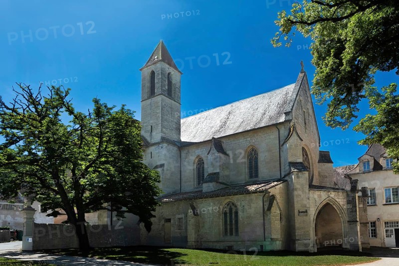Villefranche-de-Rouergue, City of Art and History. The church of the Chartreuse Saint Sauveur. Aveyron. Occitanie. France
