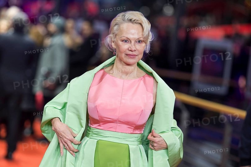 Pamela Anderson on the Red Carpet in front of the premiere of Rosebush Pruning at the Berlinale at the Theater am Potsdamer Platz on 14.02.2026. The 76th Berlin International Film Festival will take place from February 12 to 22, 2026