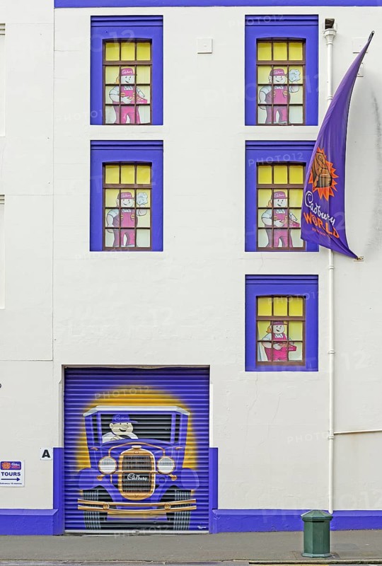 Cadbury World building, Otago, South Island, New Zealand