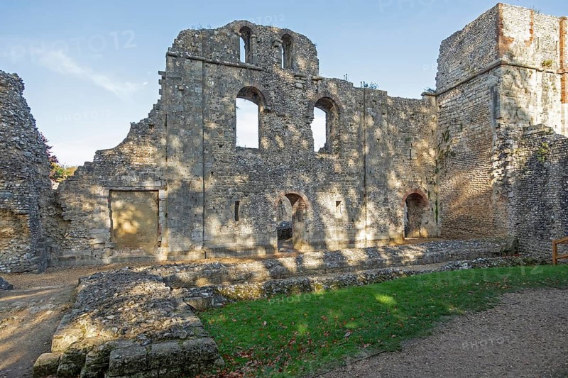 Ruins, Wolvesey Castle, Winchester, Hampshire, England, United Kingdom