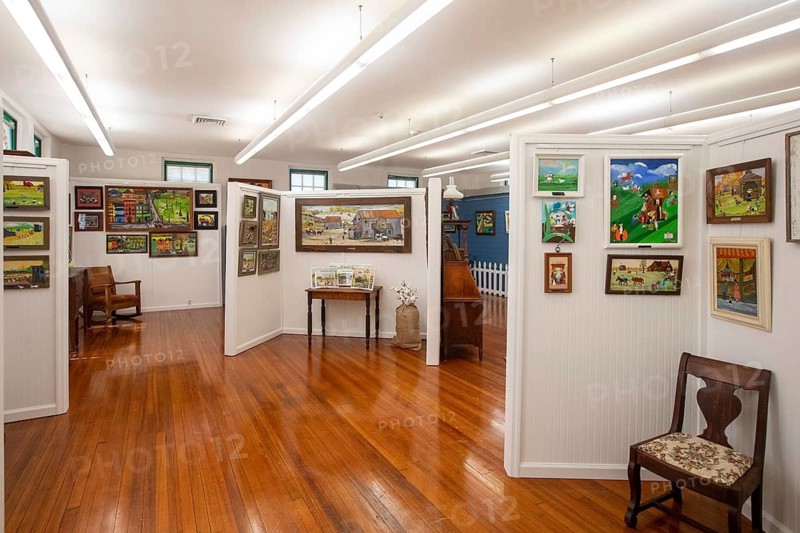 Bay St. Louis, Mississippi - The Alice Moseley Folk Art Museum in the historic L&N Train Depot