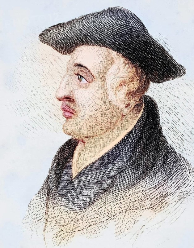 Roger Bacon, ca 1214-1294, English philosopher and Franciscan monk, illustration from Old England's Worthies, published around 1880, Historical, digitally restored reproduction from a 19th century original, Record date not stated